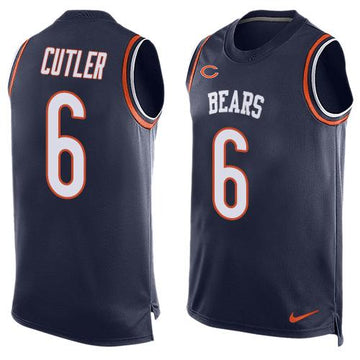 Jay Cutler Chicago Bears navy jersey