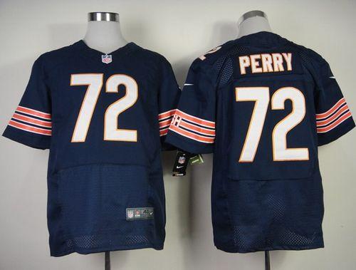 William Perry Chicago Bears navy Elite jersey