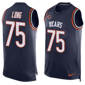 Kyle Long Chicago Bears navy jersey