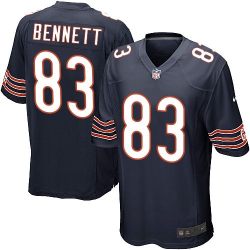 Martellus Bennett Chicago Bears navy Elite jersey