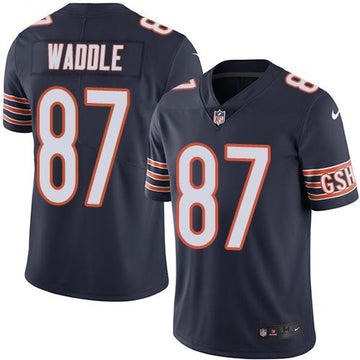 Tom Waddle Chicago Bears navy jersey