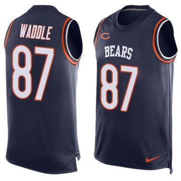 Tom Waddle Chicago Bears navy jersey