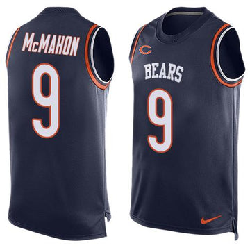 Jim McMahon Chicago Bears navy jersey
