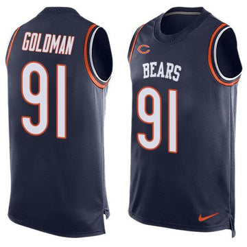 Eddie Goldman Chicago Bears navy jersey
