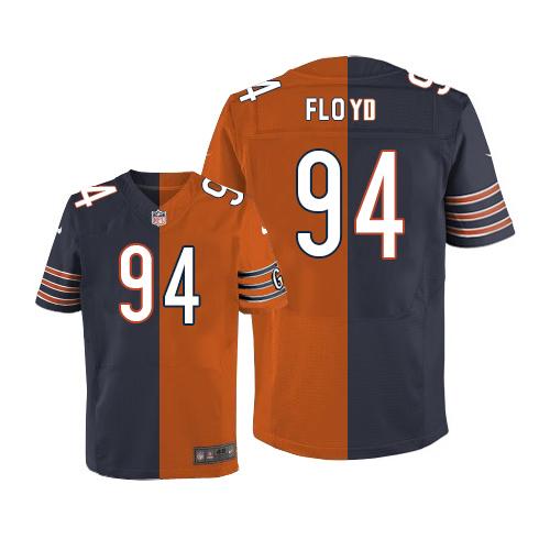 Leonard Floyd Chicago Bears navy Elite jersey