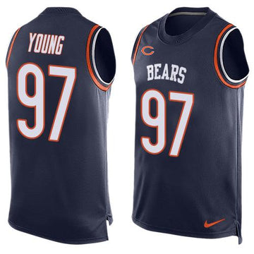 Young Chicago Bears navy jersey