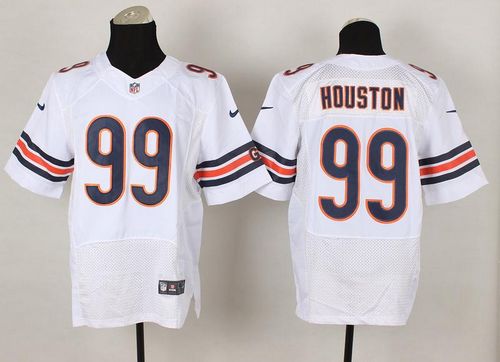 Lamarr Houston Chicago Bears white Elite jersey