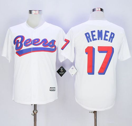 Doug Remer Beers white jersey