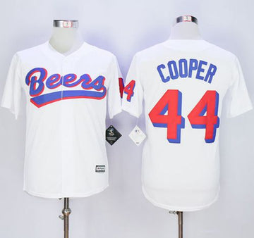Joe Cooper Beers white jersey