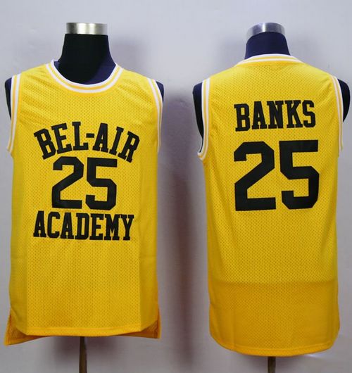 Banks Bel-Air Academy gold jersey