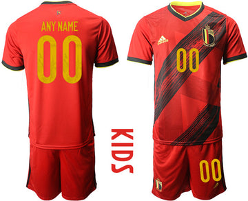 Custom Belgium National Team Home jersey