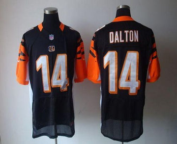 Andy Dalton Cincinnati Bengals black Elite jersey