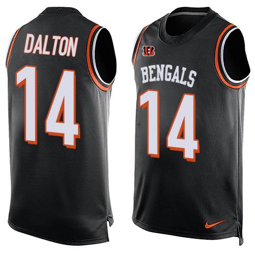 Andy Dalton Cincinnati Bengals black jersey