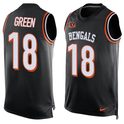 AJ Green Cincinnati Bengals black jersey