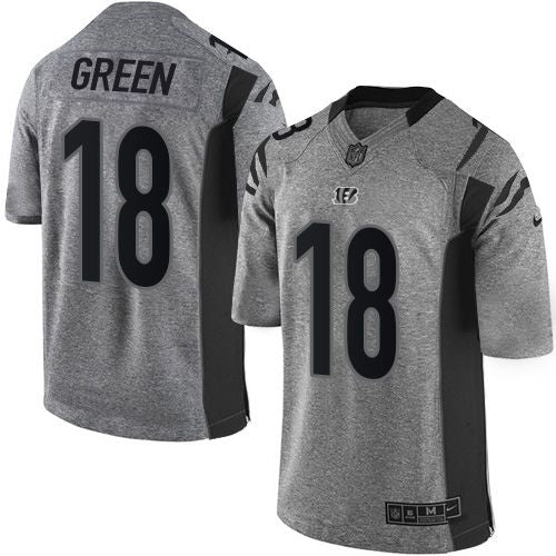 AJ Green Cincinnati Bengals gray jersey