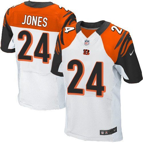Adam Jones Cincinnati Bengals white Elite jersey