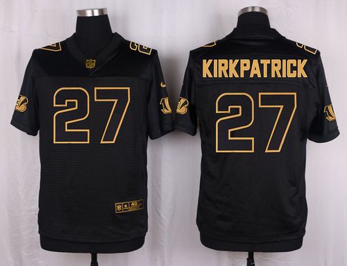 Dre Kirkpatrick Cincinnati Bengals black Gold Collection jersey