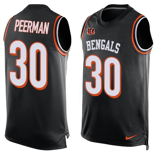 Cedric Peerman Cincinnati Bengals black jersey