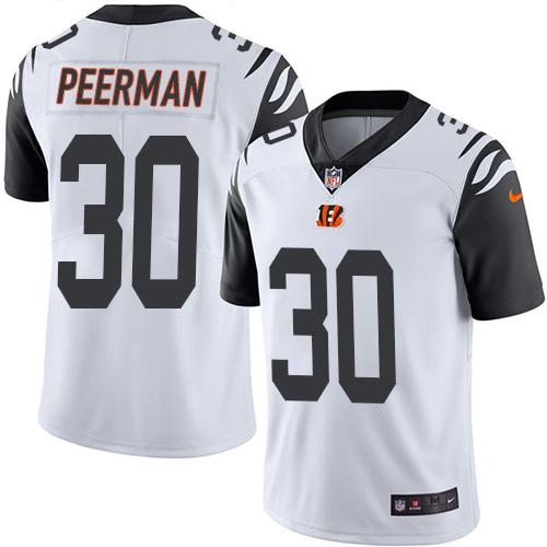 Cedric Peerman Cincinnati Bengals white jersey