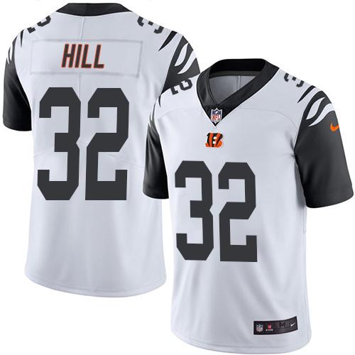 Jeremy Hill Cincinnati Bengals white jersey