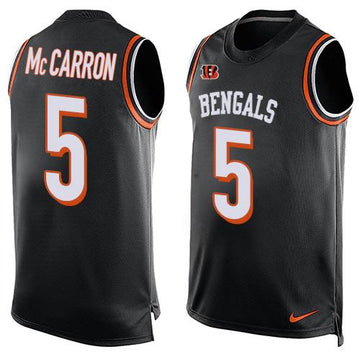 AJ McCarron Cincinnati Bengals black jersey