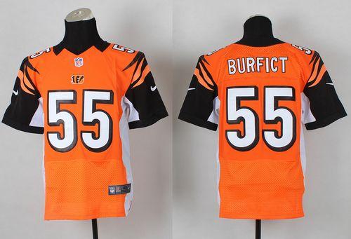 Vontaze Burfict Cincinnati Bengals orange Elite jersey