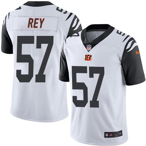 Vincent Rey Cincinnati Bengals white jersey