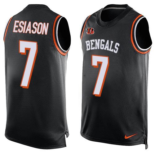 Boomer Esiason Cincinnati Bengals black jersey