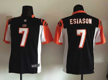 Boomer Esiason Cincinnati Bengals black Elite jersey