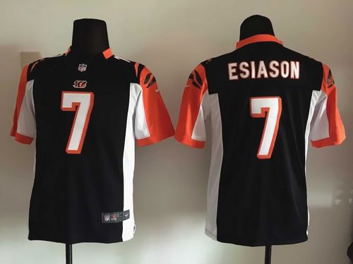 Boomer Esiason Cincinnati Bengals black Elite jersey
