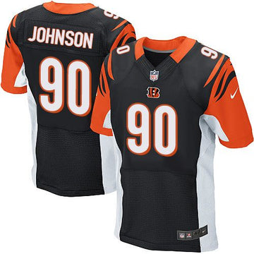 Michael Johnson Cincinnati Bengals black Elite jersey