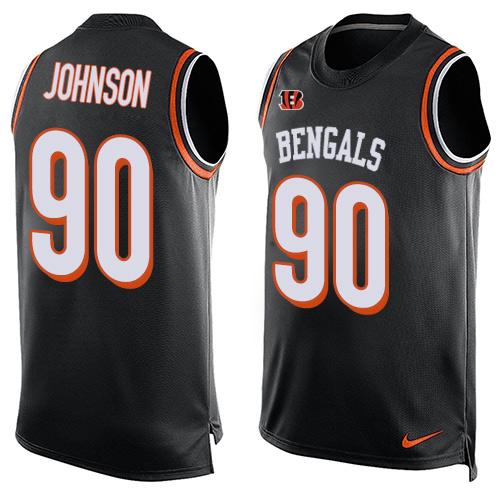 Michael Johnson Cincinnati Bengals black jersey