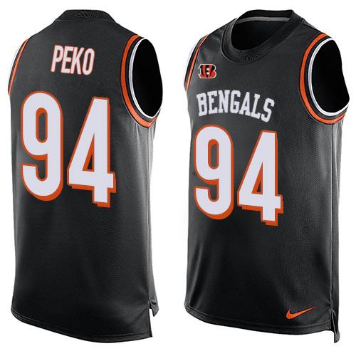 Domata Peko Cincinnati Bengals black jersey