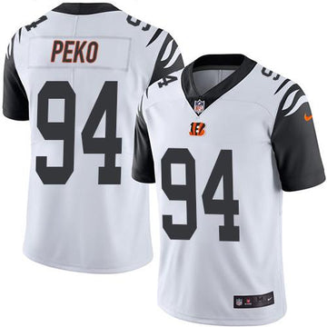 Domata Peko Cincinnati Bengals white jersey