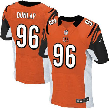 Carlos Dunlap Cincinnati Bengals orange Elite jersey