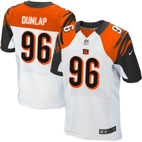 Carlos Dunlap Cincinnati Bengals white Elite jersey
