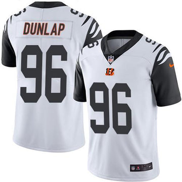 Carlos Dunlap Cincinnati Bengals white jersey