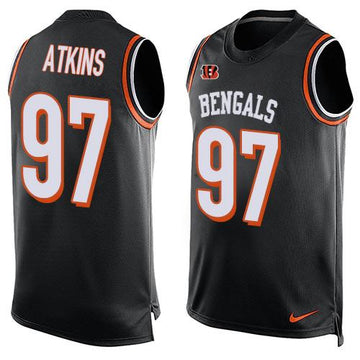 Geno Atkins Cincinnati Bengals black jersey