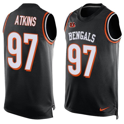 Geno Atkins Cincinnati Bengals black jersey