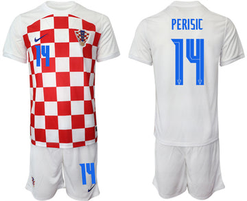 Perisic Croatia National Team white Home jersey