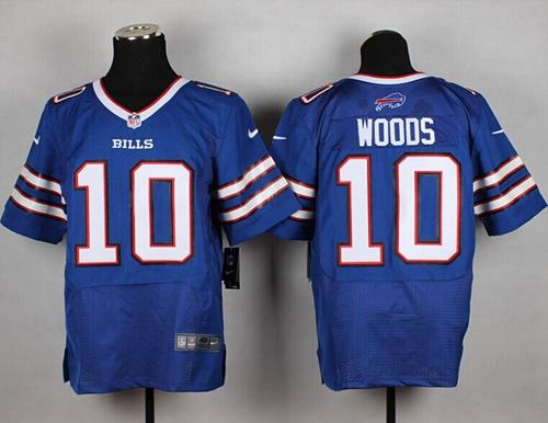 Robert Woods Buffalo Bills royal Elite jersey