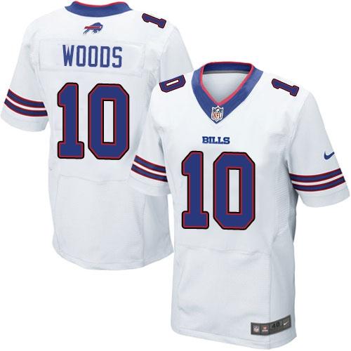 Robert Woods Buffalo Bills white Elite jersey
