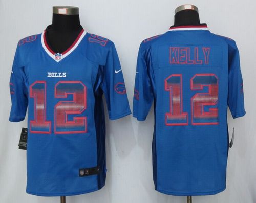 Jim Kelly Buffalo Bills royal jersey
