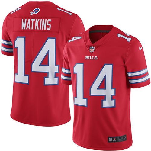 Sammy Watkins Buffalo Bills red Elite jersey