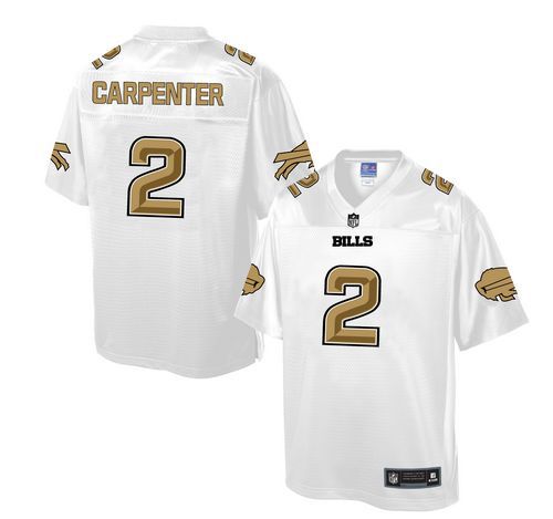 Dan Carpenter Buffalo Bills white Pro Line jersey