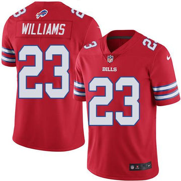 Aaron Williams Buffalo Bills red Elite jersey