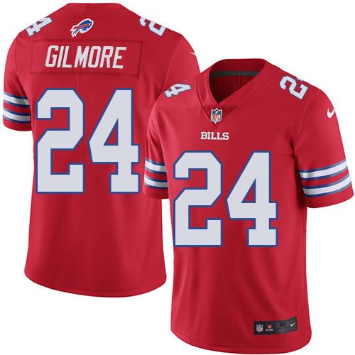 Stephon Gilmore Buffalo Bills red Elite jersey
