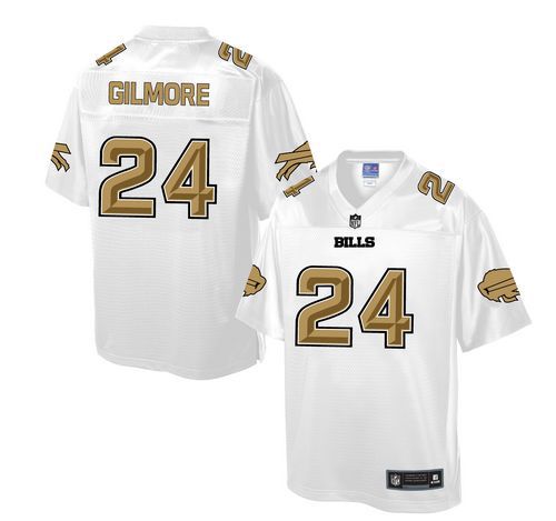 Stephon Gilmore Buffalo Bills white Pro Line jersey