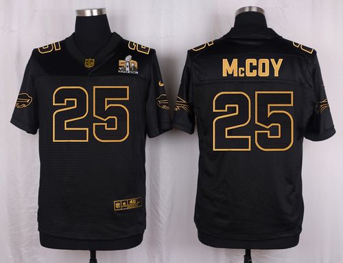 LeSean McCoy Buffalo Bills black Gold Collection jersey