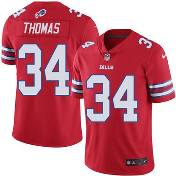 Thurman Thomas Buffalo Bills red jersey